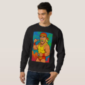Hulk Hogan Tribut Sweatshirt (Vorne ganz)