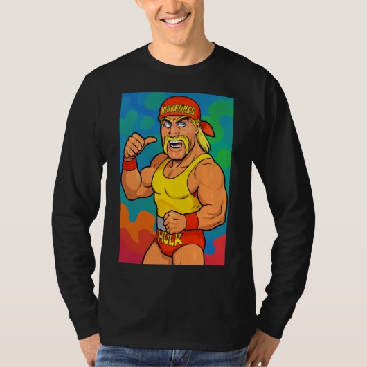 Hulk Hogan Tribut T-Shirt (Vorderseite)