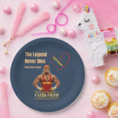 Hulk Hogan wird diese kühn inspiriert Hulkster Lie Pappteller (Party)