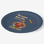 Hulk Hogan wird diese kühn inspiriert Hulkster Lie Pappteller (Schrägansicht)