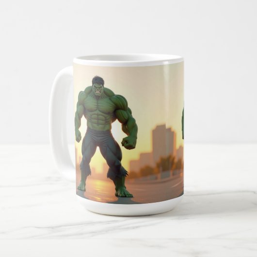 Hulk-Tasse Kaffeetasse (Vorderseite Links)