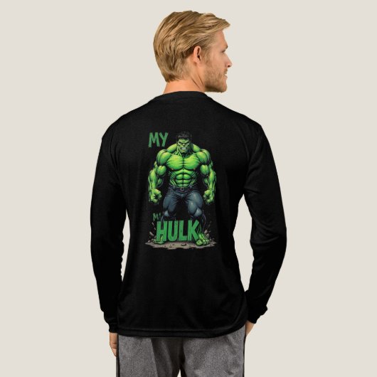 Hulk  Tri-Blend shirt (Voller Rücken)