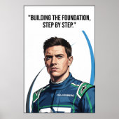 Hülkenberg Quote Poster (Vorne)