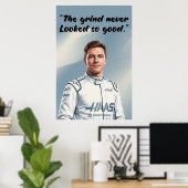Hülkenberg Quote Poster (Heimbüro)