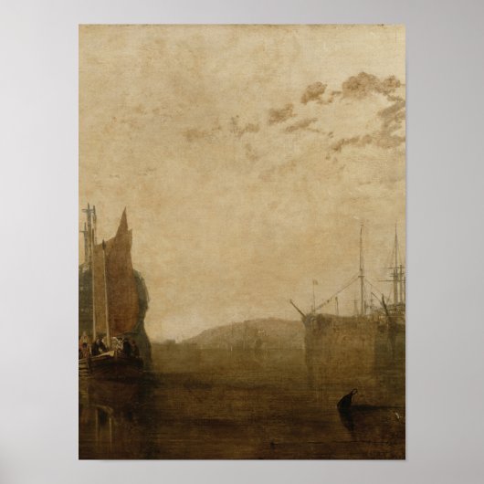 Hulks am Tamar, c.1812 Poster (Vorne)