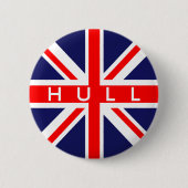 Hull: Britische Flagge Button (Vorderseite)