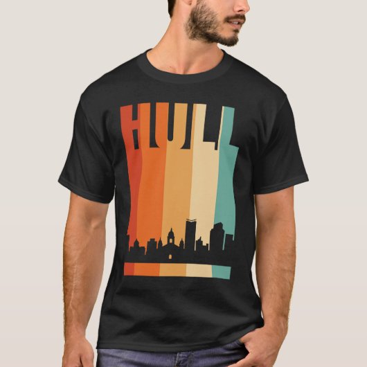 Hull City Skyline T-Shirt (Vorderseite)
