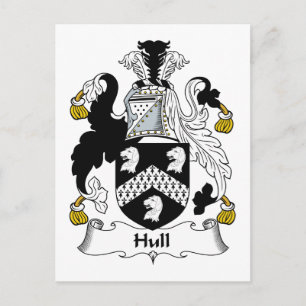 Hull Familienwappen Postkarte