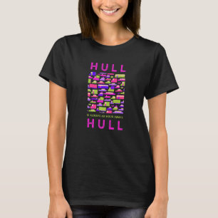 Hull ist eine Stunde von Hull Memos entfernt Großb T-Shirt