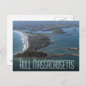 Hull Massachusetts Postkarte (Vorne/Hinten)