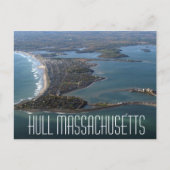Hull Massachusetts Postkarte (Vorderseite)