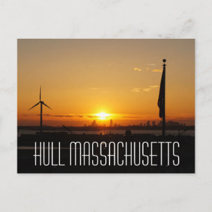 Hull Massachusetts Postkarte Brad Hines