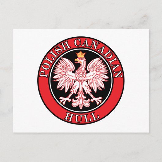 Hull Polnischer Adler Postkarte (Vorderseite)