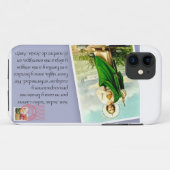 Hülle für iPhone 4, 4S und San Judas Tadeo (Rückseite (Horizontal))