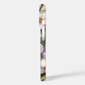 Hülle für iPhone mit Blumenmotiv aus Buntglas Past (Rückseite / Links)