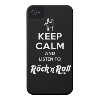 Hülle iPhone4 light Keep Calm… Rock?n? Roll