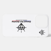 Hülle Iphone 13 PRO Diamant Patriot (Rückseite (Horizontal))