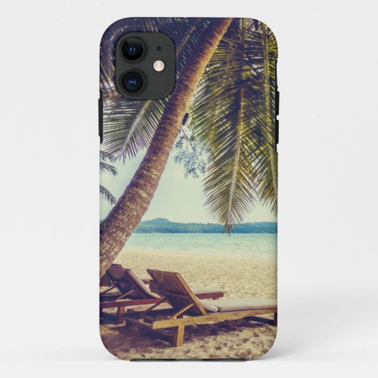 Hülle iPhone Tag des Strandes (Rückseite)