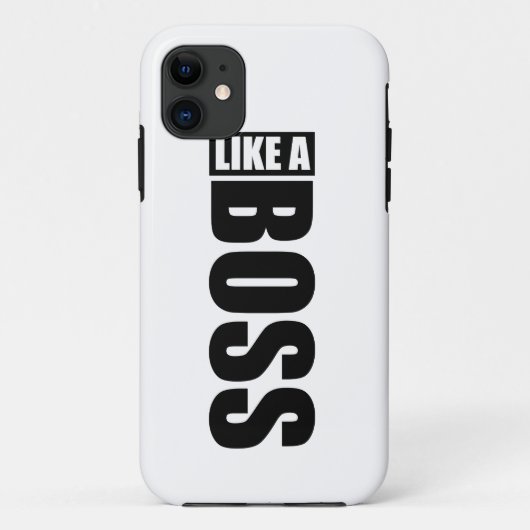 Hülle „LIKE der BOSS“ für IPhone 5 (Rückseite)