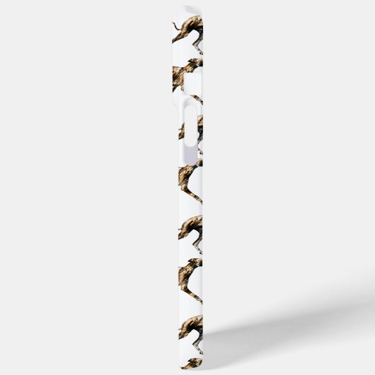 Hülle mit Galgos-Muster (adaptierbares Modell) (Rückseite / Links)