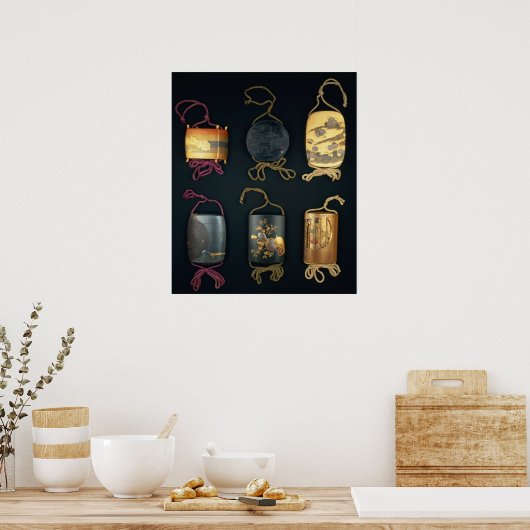 Hüllen aus dem 19. Jahrhundert Poster (Küche)