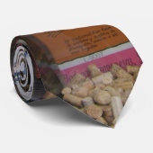 Hüllen der Krawatte des Weinfensters (Gerollt)