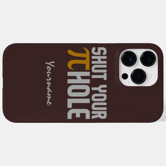 Hüllen für das benutzerdefinierte Monogramm "Pie ( (Rückseite (Horizontal))