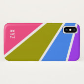 Hüllen für Muster in benutzerdefinierten Monogramm (Rückseite (Horizontal))