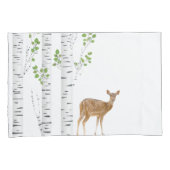 Hüllen Hirsch Dock Buck Waldwald Jagd Kissenbezug (Vorderseite-Rechts)