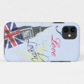 Hüllen Liebe I Londons iPhone5 (Rückseite (Horizontal))