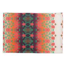 Hüllen mit fett rotem und schwarzem Druck Kissenbezug