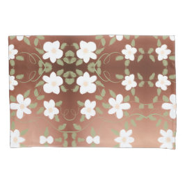 Hüllen mit Flower Kissen in Honey Browns Kissenbezug