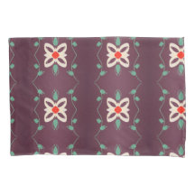 Hüllen mit geschliffenem Kissen in pflaumenweiß un