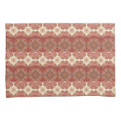 Hüllen rot, braun, creme kissenbezug (Vorderseite-Rechts)