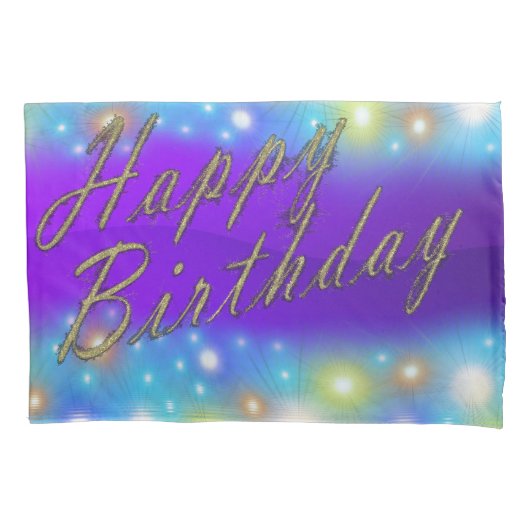 Hüllen zum Geburtstag Kissenbezug (Vorderseite)