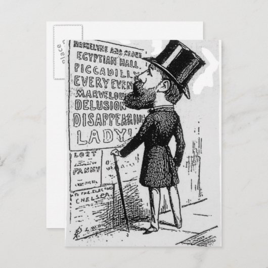 Hullo! Maskelyne und Cook Postkarte (Vorne/Hinten)