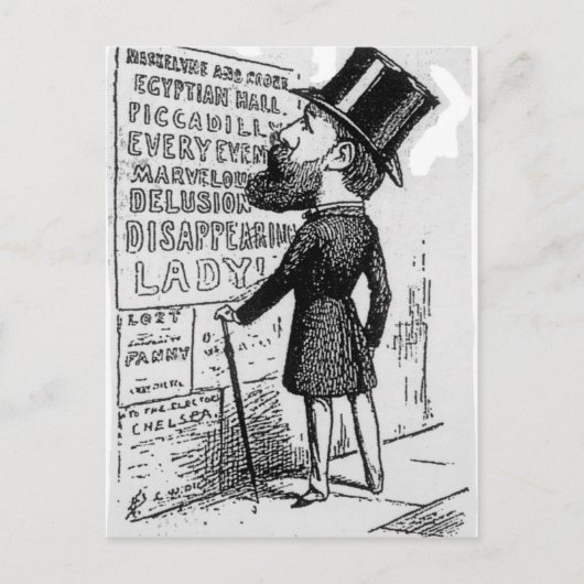 Hullo! Maskelyne und Cook Postkarte (Vorderseite)