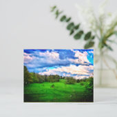 HÜLLSIDE PASTURE BRIGHT POSTCARD POSTKARTE (Stehend Vorderseite)
