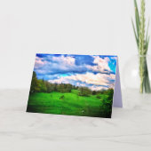 HÜLLSIDE PASTURE GREETURE CARD KARTE (Vorderseite)