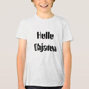 hullu ohjatun - verrückter Zauberer in Finnisch Tri-Blend Shirt
