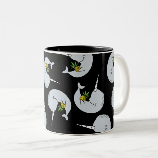 Hülse von Narwhals Tasse (VorderseiteRechts)
