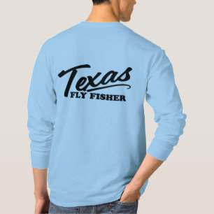 Hülsen-Casting-T-Shirt Texas-FliegeFisher lässig T-Shirt