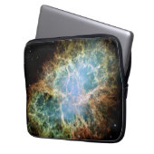 Hülsenlaptop - Krabben-Nebelfleck Laptopschutzhülle (Vorderseite Links)