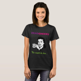 Hülsenschwarz-T - Shirt der toten unverschämten