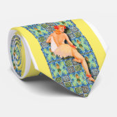 hulu Krawatte mit flüchtigem Blick ein Boo-Button (Gerollt)