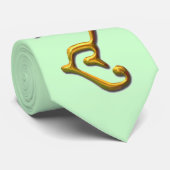 Hum - Erleuchteter Geist - Gold Krawatte (Gerollt)