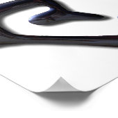 Hum - flüssige Tinte Poster (Ecke)