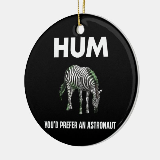 Hum Sie bevorzugen einen Adtronaut Funny Zebra Keramik Ornament (Links)