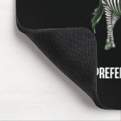 Hum Sie bevorzugen einen Adtronaut Funny Zebra Mousepad (Ecke)