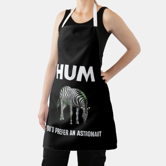 Hum Sie bevorzugen einen Adtronaut Funny Zebra Schürze (InSitu)